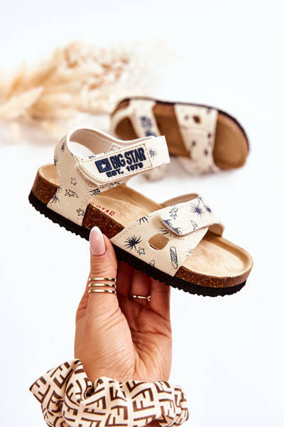 Dziecięce Sandałki Big Star JJ374379 Białe