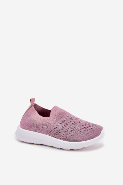 Dziecięce Wsuwane Buty Sportowe Różowe Grinala