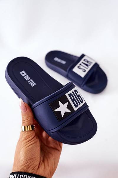 Klapki Dziecięce Big Star DD374152 Granatowe