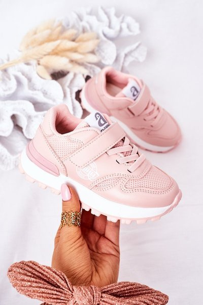 Dziecięce Sportowe Buty Sneakersy Różowe Skatepark