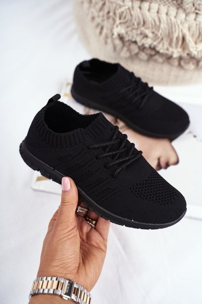 Sportowe Buty Dziecięce Czarne Filip