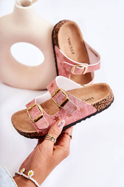 Wygodne Dziecięce Klapki Czerwone Ander